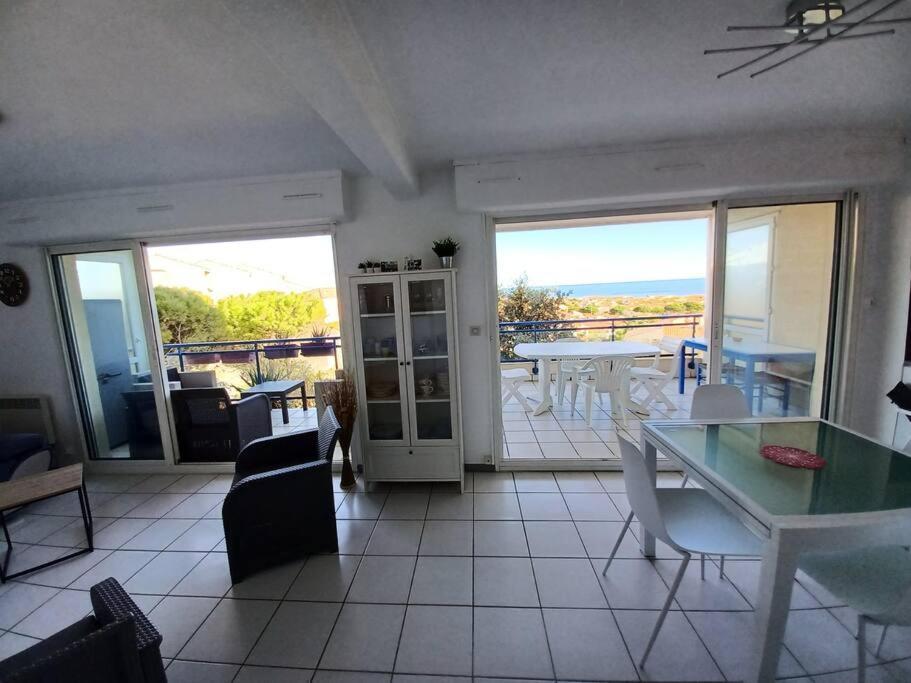 Plain-Pied, Terrasse, Piscine, Pleine Vue Mer, Plage A 6' A Pied, Parking, Wifi Флёри Экстерьер фото